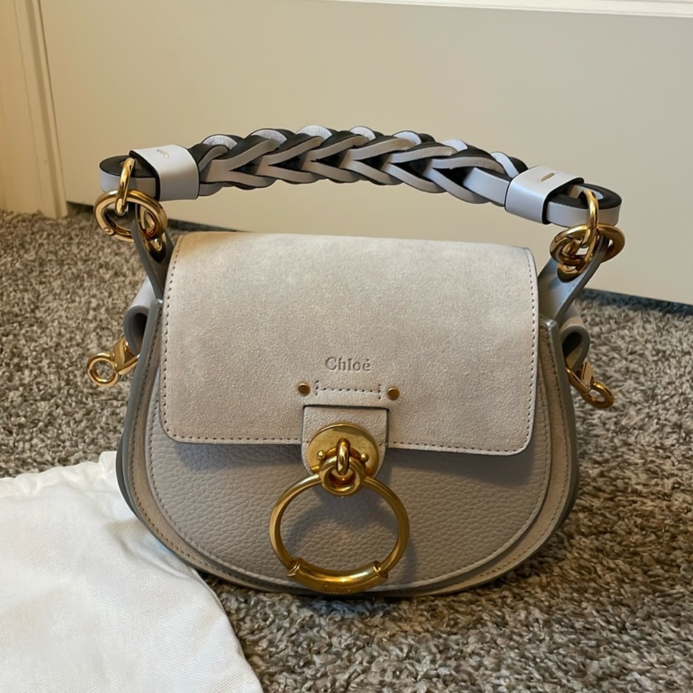 Chloe braided Tess shoulder bag